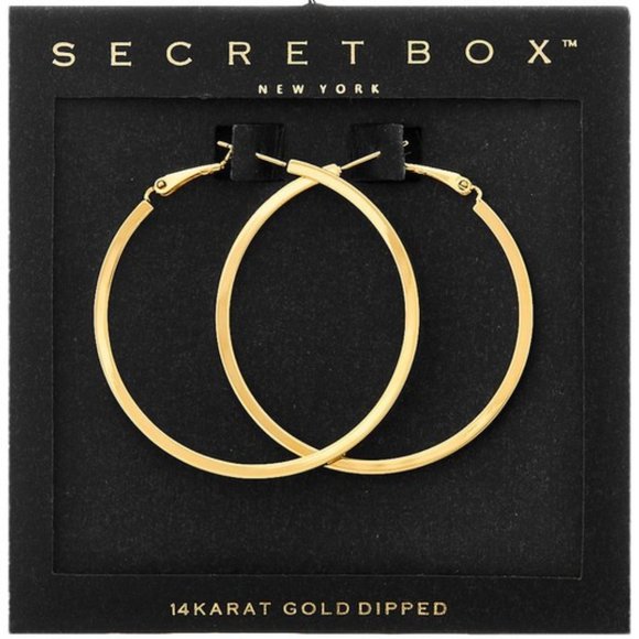 The Wild Clover Jewelry - ❌SOLD OUT❌ 14K GOLD DIPPED LARGE HOOPS